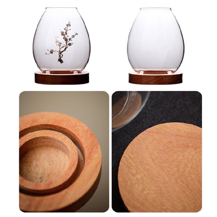 Candle Holder Glass Cover Decorations for Bedroom Farmhouses Candlesticks Decors