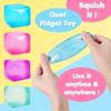 New Nice Cube Sensory Stress Reliever Fidget Tool Anxiety Focus Desk Toy For Adults Kids Autism Adhd Relief Party Favor Relaxin