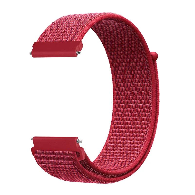 20mm 22mm Nylon Loop Strap for COROS APEX 4 42mm PACE 4/3 Wristband Suunto Vertical 2 Race 2 S Run Ocean CMF Watch 3 2 Pro Band