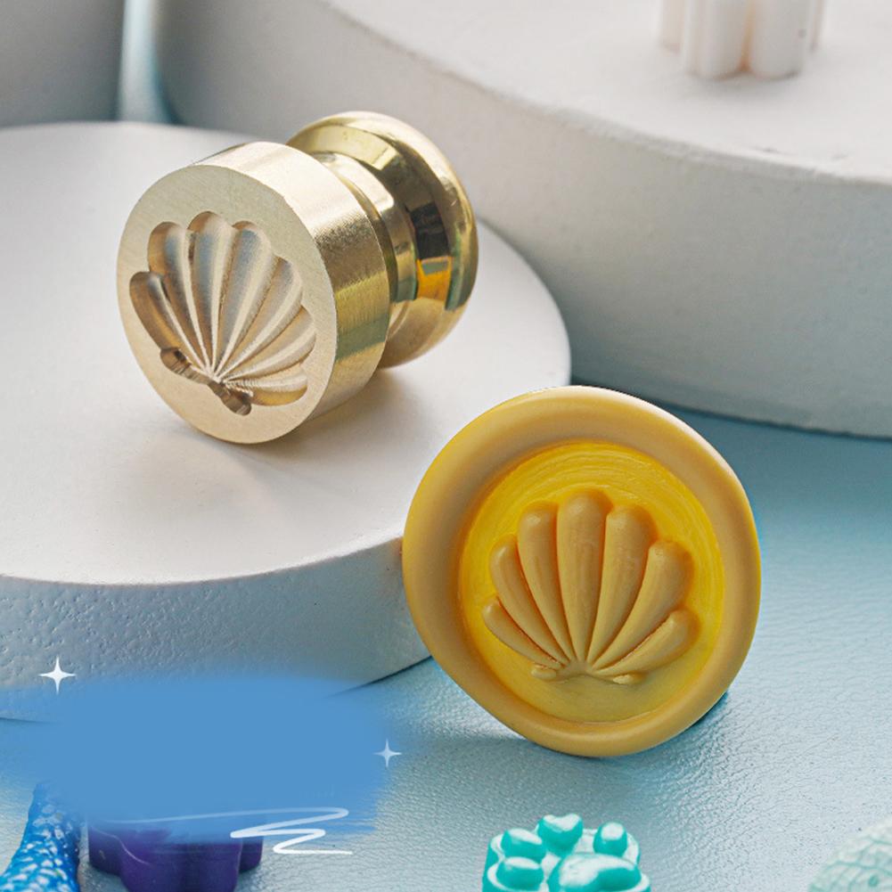 Wax Grain Seal Head Multipurpose Embossed Seal Head Ornamental Craft Supplies Envelope Decorative for Wedding Invitations