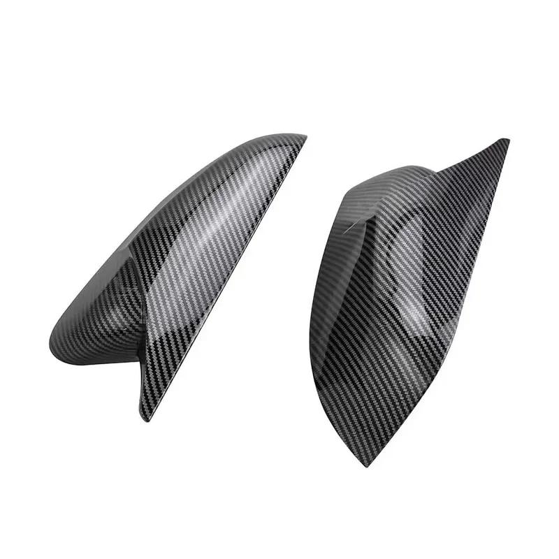 For Ford Explorer 2011 2012 2013 2014 2015- ABS Car Rearview Side Mirror Cover Wing Cap Exterior Door Trim Adhesive Sticker