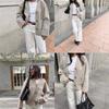European and American Knitted Jacket Women's Niche Design Versatile Solid Color Jacket Casual Loose Single-breasted Knitted Cardigan