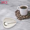 Tasses de Dosage pour Grains de Café Plateau Unique avec Cuillères Ustensile Bols de Pesée pour