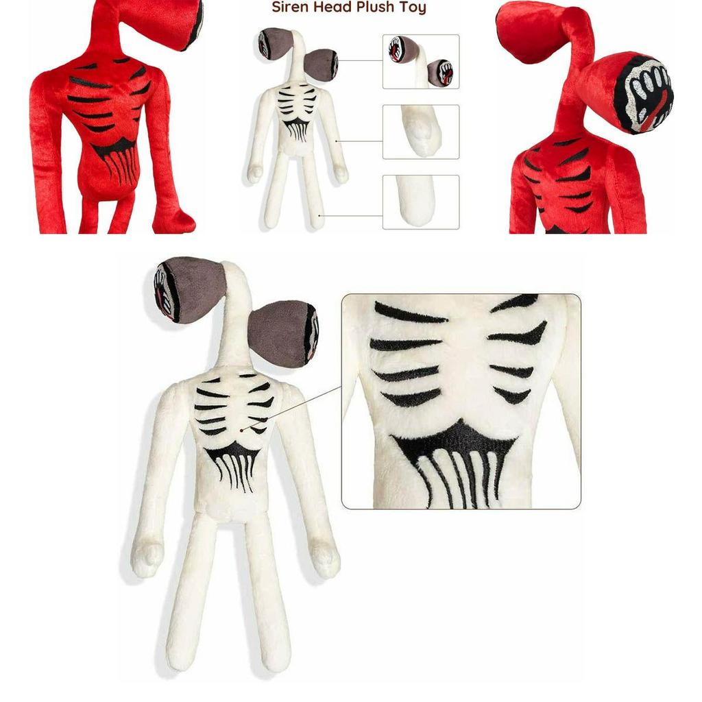 Adorable Siren Head Plush Toy 40cm Horror Character Doll For Enthusiasts