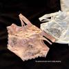 Lace Satin Low Waist Women's Briefs - Sexy French Style with Thin Straps