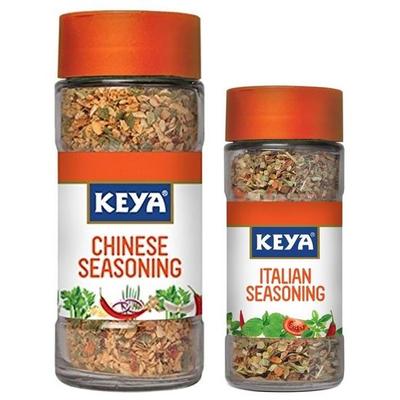 Przyprawa chińska Keya| 50gm i przyprawa włoska Keya| Premium zioła i przyprawy 35gm