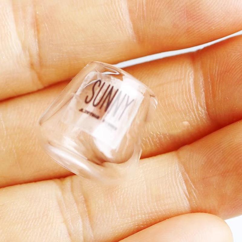 DIY Puppenhaus Mini Modell Möbel Dekoration Nordischer Stil Glas Milchsaftbecher