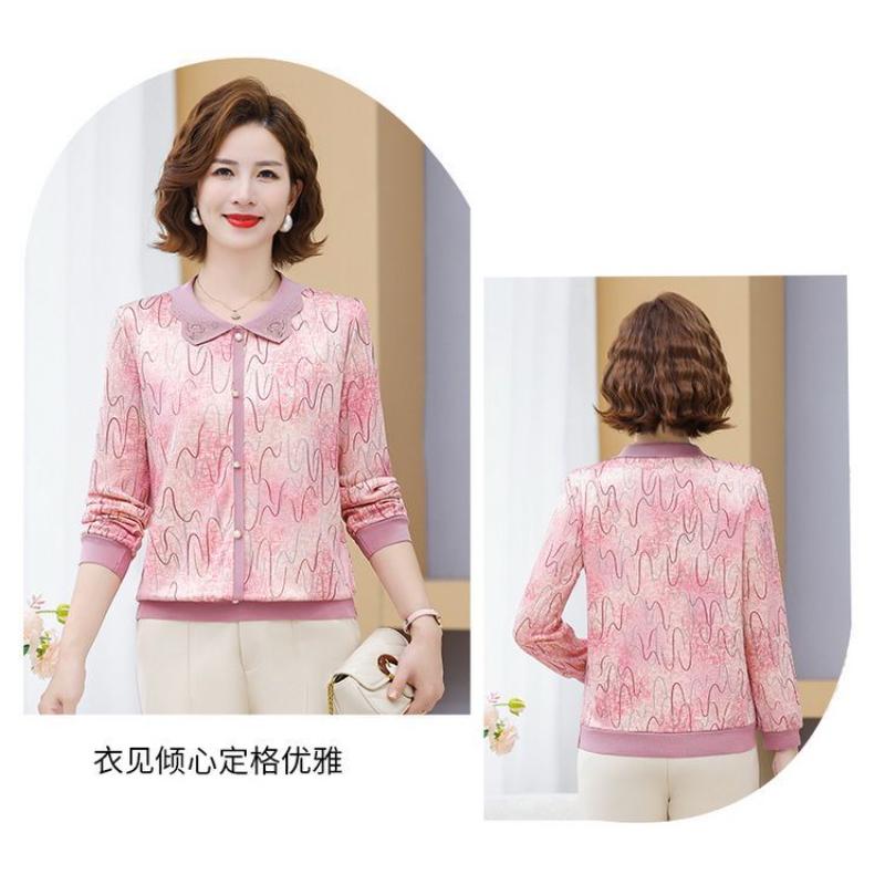 Lapel Fashionable Long-sleeved Loose Knitted Bottoming Shirt Top