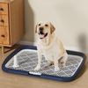 1pcs Dog Potty Training Toilet Plastic Dog Pee Pad Holder with Removable Net Reusable Dog Potty Trainer Dog Toilet Tray for Pets Up Pet Products