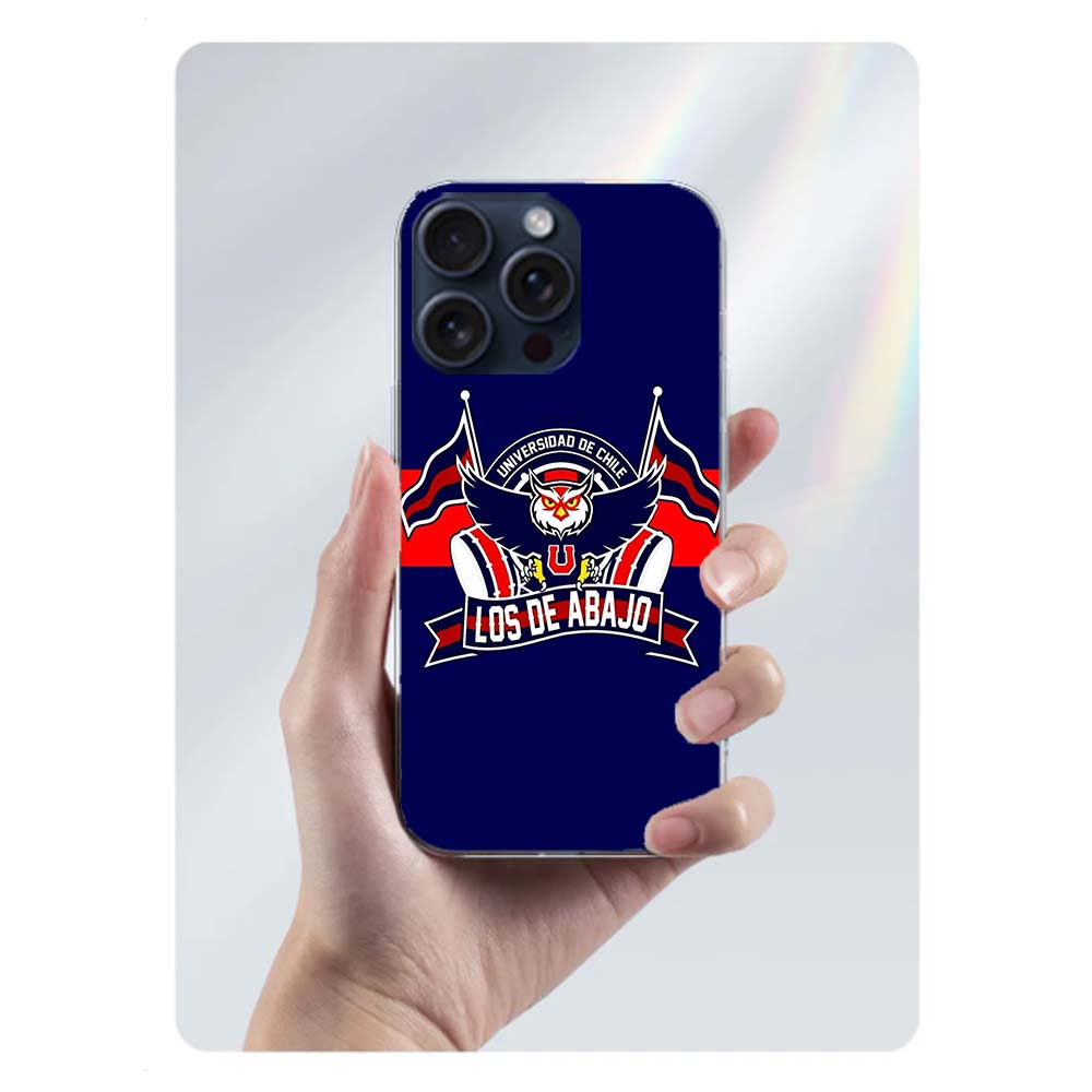 

Fondo U. De Chile LOGO Case Phone For Apple iPhone 12 13 Mini 16E 11 Pro 14+ 15 Plus 16 Pro Max XR X XS Max 7 8 SE 2020 TPU Cove iPhone 13