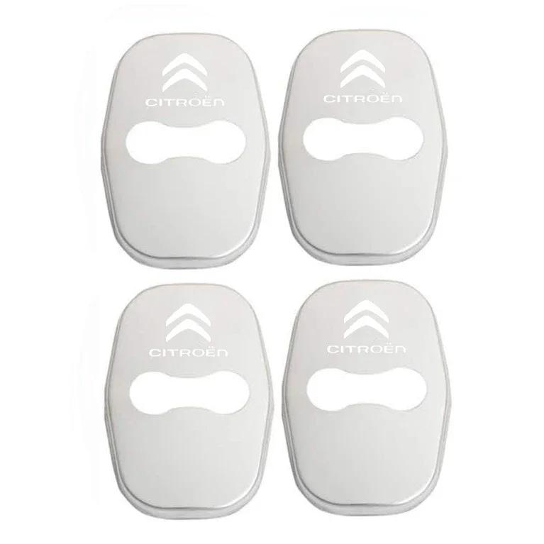 Car Door Lock Cover Protective Sticker Case for Citroen DS C2 C1 C3 C4 C5 Berlingo Picasso Elysee Saxo Relay 3 Xsara Accessories