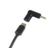90 Degree Type-C Plug Converter USB-C Female to DC5V Male Jack 4.0x1.7mm Adapter