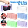 Transparent Host Storage Large Case Dustproof Case Anti-Scratch Protective Cover for Switch 2 Console Accessories