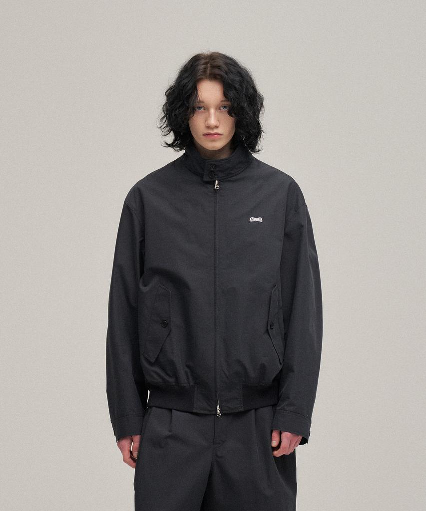 Le Tigre Classic Harrington Jacket (Almost Black)