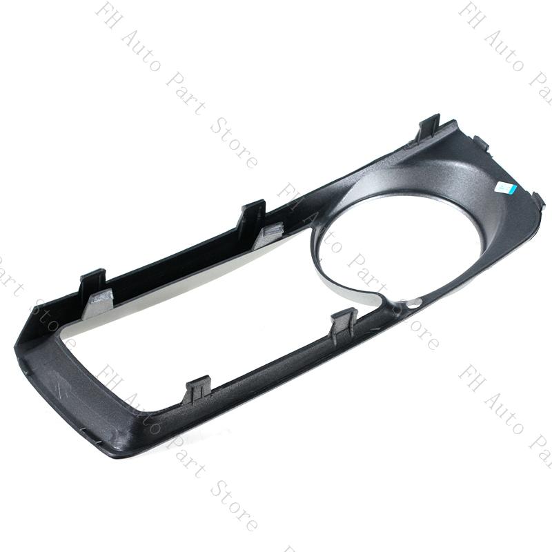 51117312595 51117312596 Front Bumper Fog Light Lamp Trim Silver Frame Cover Cap Shell Lid For BMW X6 E71 2012 2013 2014