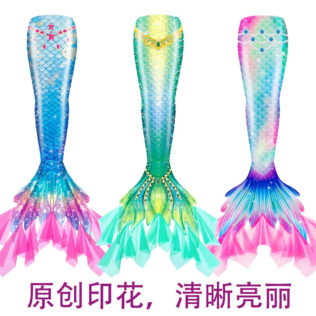 Coda da Sirena per Bambina Costume da Bagno Sirena per Bambina Costume da Bagno Principessa Ariel Esplosione Transfrontaliera
