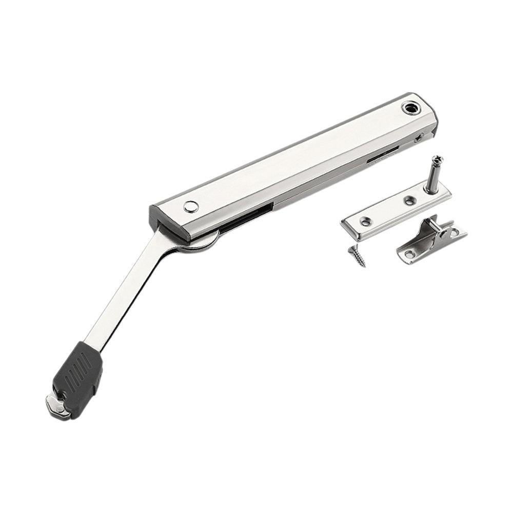 

Metal Lid Support Hinge Adjustable Randomly Stop Gas Strut Piston Self-Closing Dampened Closing Lift Up Door Support белый