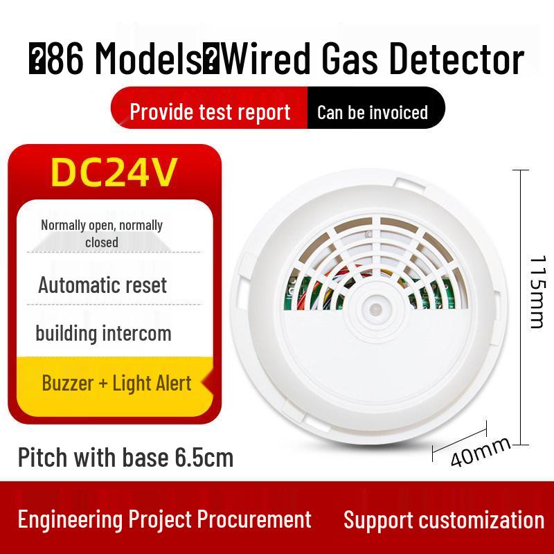 MDNG Baorui Wired Combustible Gas Detector SG-2008 CN plug (adapter included)
