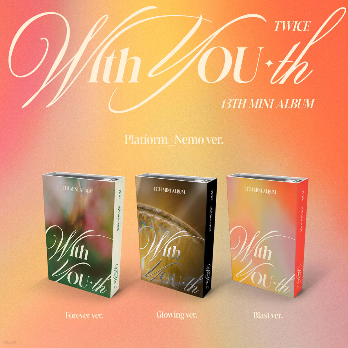 

TWICE - 13th Mini Album: With YOU-th [Nemo ver.] [1 out of 3 randomly sent]