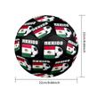 1 ud. Balón de Fútbol Talla 5 con Escudo de Fútbol de México para Oficina, Adecuado para Partidos de Práctica/Entrenamiento de Torneo, Ligero y Duradero mxg7032