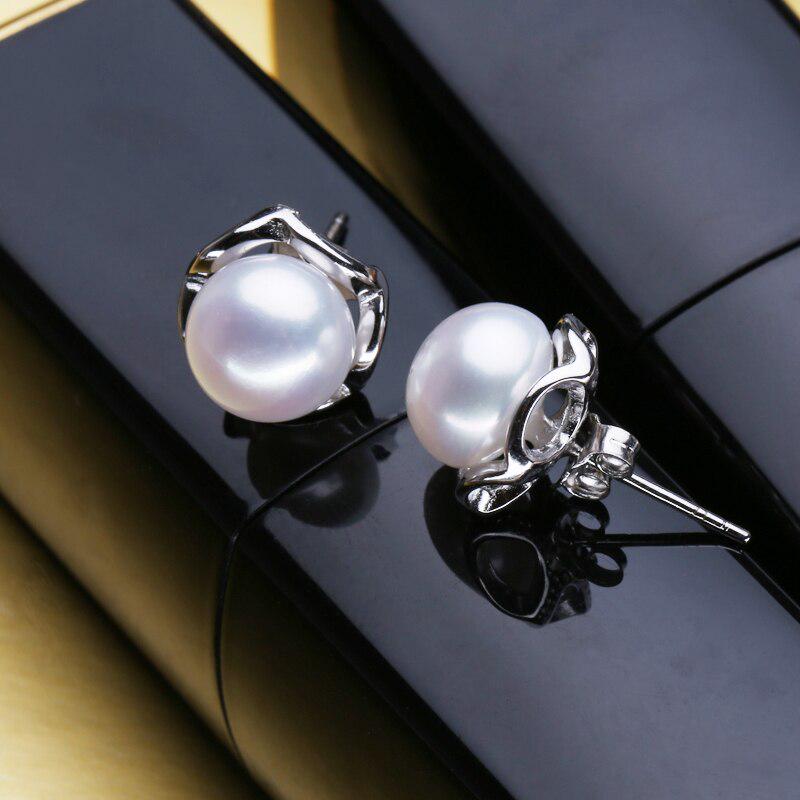 

FENASY Богемские натуральные пресноводные жемчужные серьги для женщин Геометрические серьги Жемчужные украшения