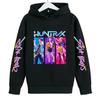 Fashion Style Hooded Sweatshirt for Children Kpop Demon Hunters, Cute Harajuku Tiger Hooded Sweatshirt for Boys and Girls