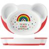 Skater Baby Lunch Very Hungry Caterpillar X X Children's Plate, Easy-Scooping, Plate, Design, 22.7 15.7 3.6cm (WP7)