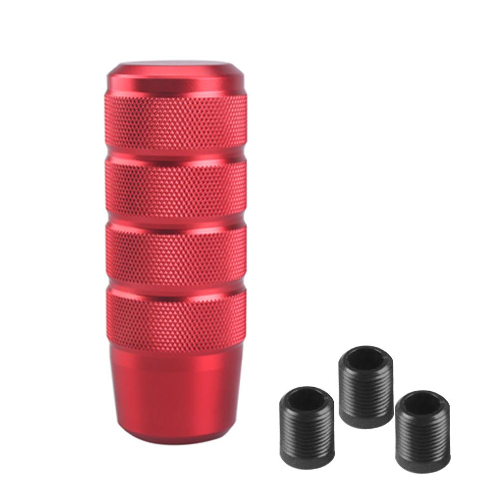 95MM Universal Non-Slip Gear Shift Knob Manual Transmission Aluminum knurled Shifter Lever Knob