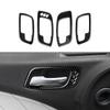 For Chrysler 300 (2011-2014) Car Center Console Gear Shift Panel Steering Wheel Cover Carbon Fiber Interior Sticker Accessories