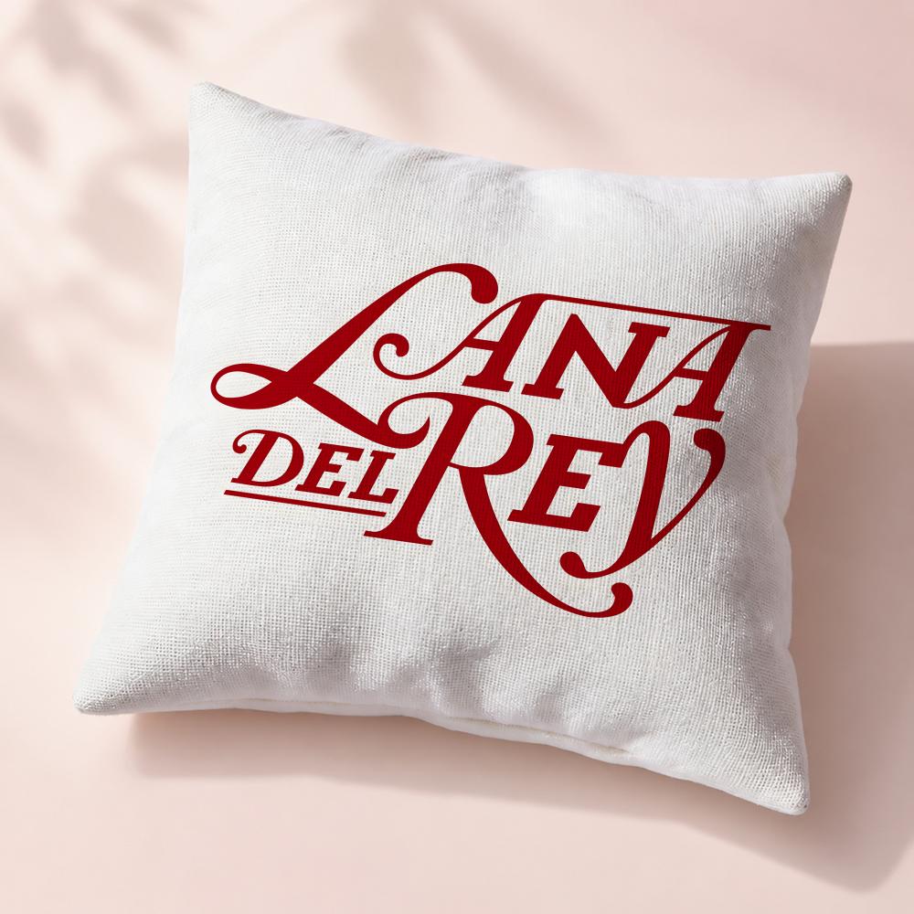 Celebrity Lana Del Rey Cushion Cover Premium Reversible Pillow Cover in Dual Comfort Decor for Home Car