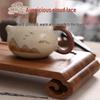 Walnut Wood Auspicious Cloud Tea Tray