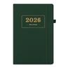 PU Leather 2026 Daily Planner 2026.1.1-2026.12.31 Calendar Book Portable Agenda Notepad  Office