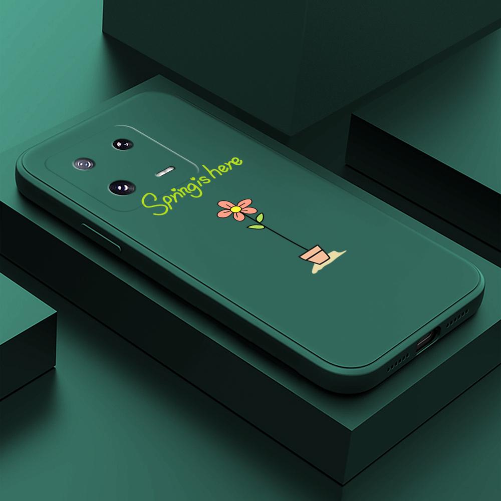 

Чехол для телефона с мультяшным красочным узором, квадратный, жидкий, силикон, TPU, полное покрытие камеры, противоударный защитный чехол для Xiaomi Redmi iPhone iPhone XS Max темно-зеленого