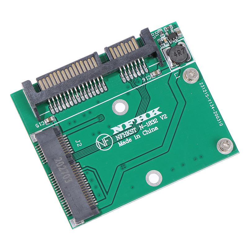 Standard Msata Ssd To 2.5 Inch Sata Adapter Converter Card Board Laptop Desktop