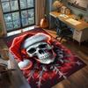 3D Horror Movie Characters Skull Carpet Rug Art for Room Decor Sofa Christmas Halloween Gifts Game Area Rug Non-slip Floor Mat