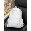 Schoolbag New Embroidered Letter Backpack Ins Style Korean Version Schoolbag Travel Versatile Casual Simple Junior High School Backpack
