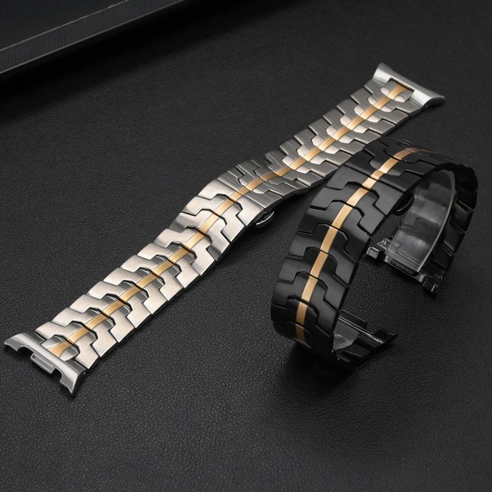 Luxury Stainless Steel Band for Samsung Galaxy Watch 8 Classic 46mm 8 44mm Metal Strap for Watch 8 40mm Men Bracelet Watchband