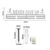 Elegant Medal Display Shelf for Sports Achievements