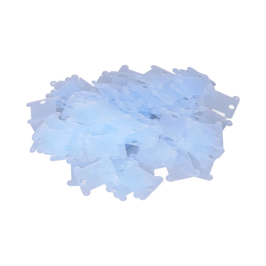 200Pcs Plastic Floss Bobbin Sorting Storage Function Butiful Practical Household Sewing Thrd Storage