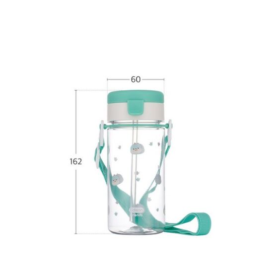 Edison Friends Ecozen Straw Cup - 350ml Spill-Proof