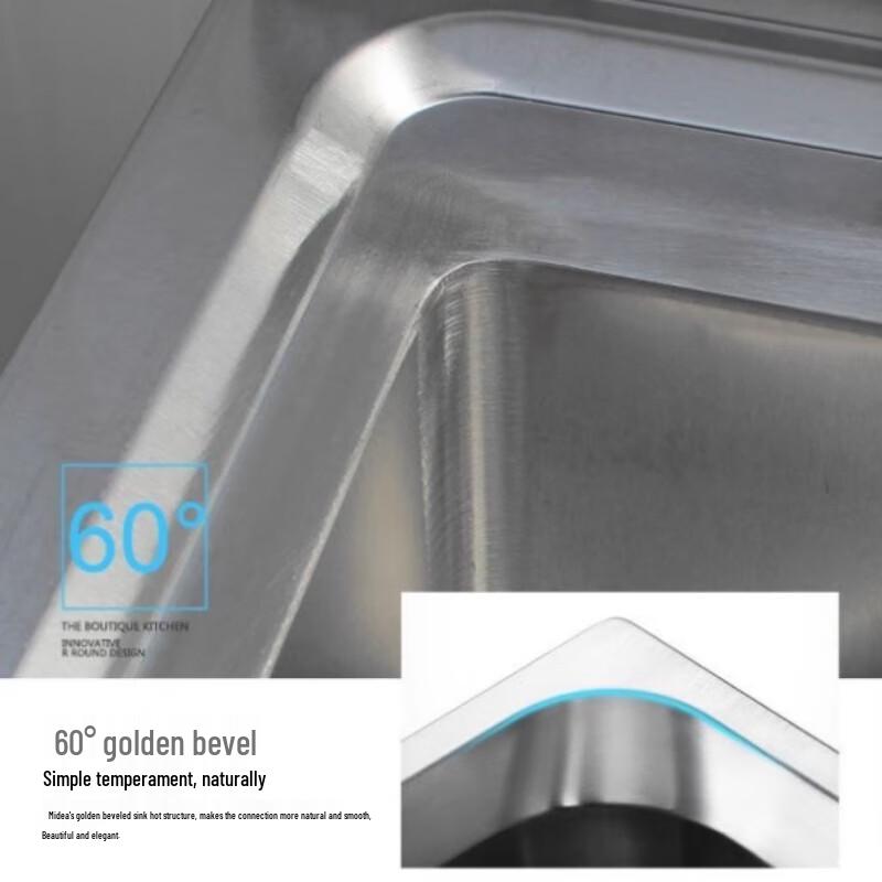 Commercial Stainless Steel Single Basin Sink