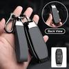 Zinc Alloy Car Key Case Cover for Ford Mondeo MK3 MK4 MK5 Kuga F150 Ranger Explorer Focus SMAX CMAX Mustang 2020 Leather Shell