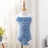 Children Dance Clothes Summer Sling Ballet Leotards for Girls Gymnastics Romper Kids Clothes Velvet Ballet Jumpsuits Dance Wear