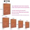 Engraved LED Wooden Book Lamp with Eye-Protecting Bluetooth Night Light