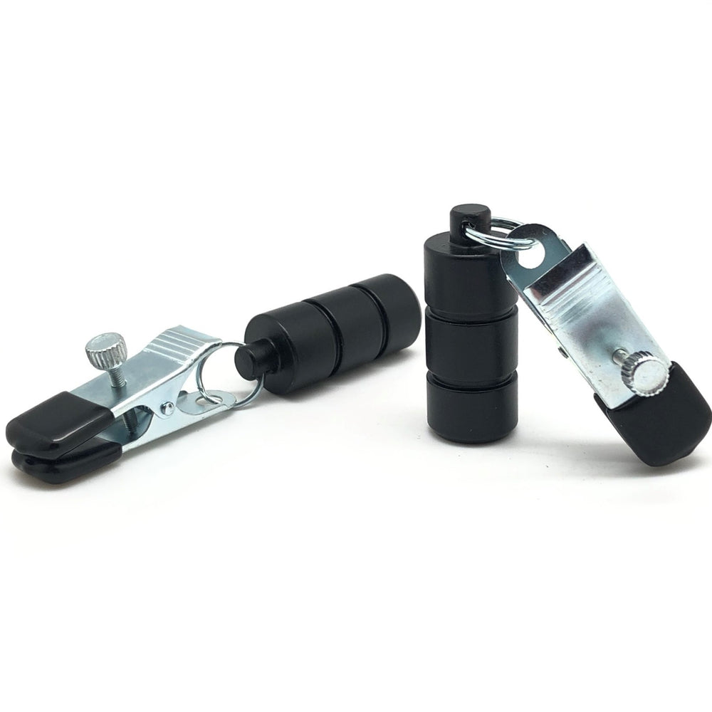 Poids pour seins / Ballstretcher100g avec pinces - 2 pièces - The Red - Pinces à Seins