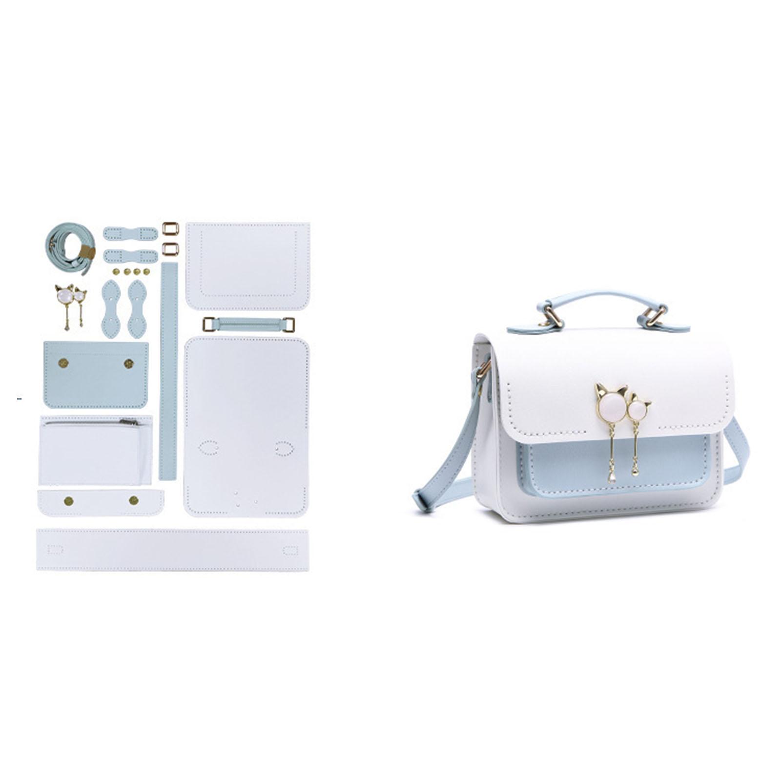 PU Leather DIY Purse Bag Satchel Making Kit for Mom Girlfriend Birthday Gift