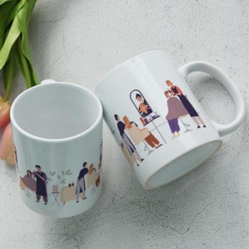 eh987-Design Mug 2p-Beauty Salon Story