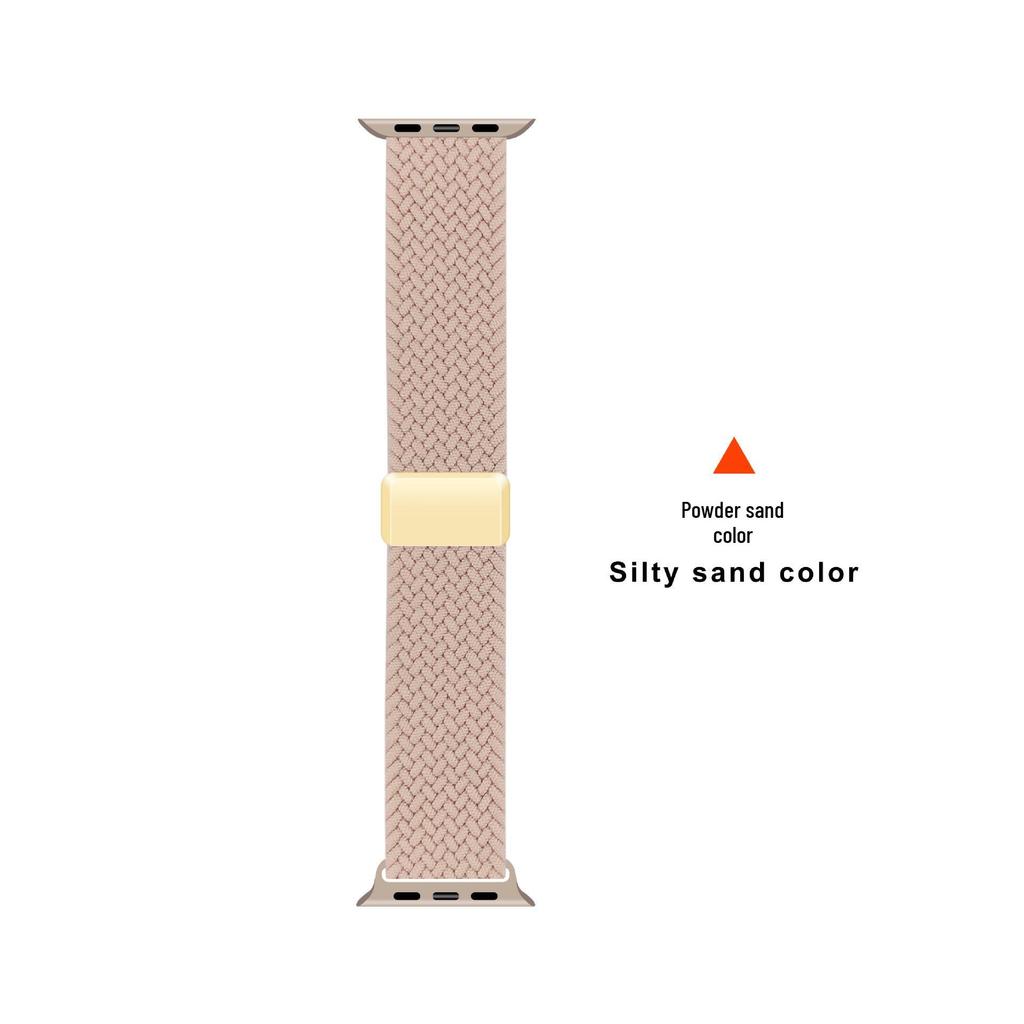 Geflochtenes Magnetarmband aus Nylon für Apple Watch S11
