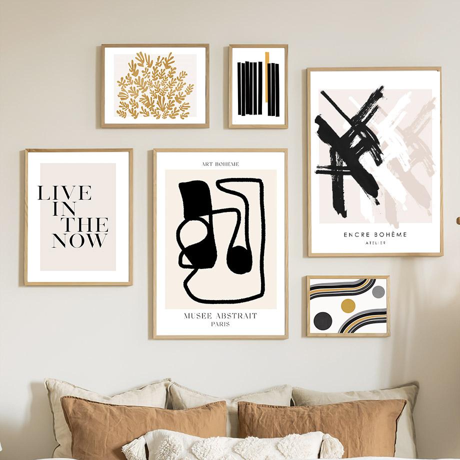 Vintage Matisse abstrakte Körper Boho Blätter Wohnzimmer Dekor Poster und Drucke Wand Kunst Leinwand Malerei Salon Home Wand Bild