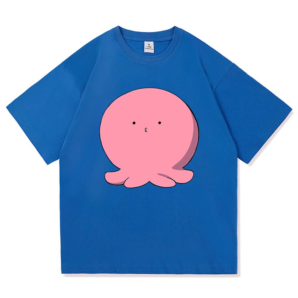 Kawaii Takopi T Shirt 2025 Anime Takopi’s Original Sin Retro Men/women Clothing Vintage Harajuku High Quality Cotton Tshirts